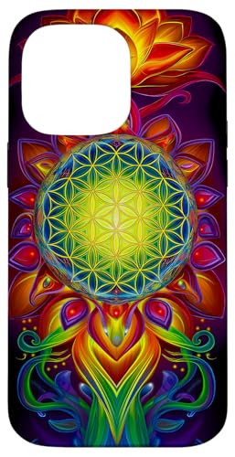 Abstrakte Heilige Geometrie Blume des Lebens Kunst Hülle für iPhone 14 Pro Max Abstrakte Heilige Geometrie Blume des Lebens Kunst Hülle für iPhone 14 Pro Max von Amazing Pattern Design Accessories by AiMaginarium