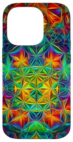 Abstrakte Heilige Geometrie Blume des Lebens Kunst Hülle für iPhone 14 Pro Abstrakte Heilige Geometrie Blume des Lebens Kunst Hülle für iPhone 14 Pro von Amazing Pattern Design Accessories by AiMaginarium