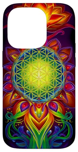 Abstrakte Heilige Geometrie Blume des Lebens Kunst Hülle für iPhone 14 Pro Abstrakte Heilige Geometrie Blume des Lebens Kunst Hülle für iPhone 14 Pro von Amazing Pattern Design Accessories by AiMaginarium