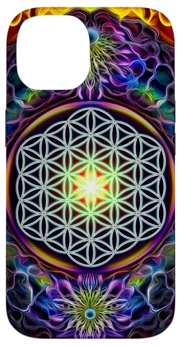 Abstrakte Heilige Geometrie Blume des Lebens Kunst Hülle für iPhone 14 Abstrakte Heilige Geometrie Blume des Lebens Kunst Hülle für iPhone 14 von Amazing Pattern Design Accessories by AiMaginarium