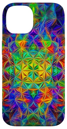 Abstrakte Heilige Geometrie Blume des Lebens Kunst Hülle für iPhone 14 Abstrakte Heilige Geometrie Blume des Lebens Kunst Hülle für iPhone 14 von Amazing Pattern Design Accessories by AiMaginarium