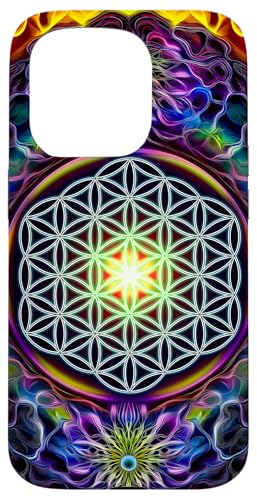 Abstrakte Heilige Geometrie Blume des Lebens Kunst Hülle für iPhone 15 Pro Abstrakte Heilige Geometrie Blume des Lebens Kunst Hülle für iPhone 15 Pro von Amazing Pattern Design Accessories by AiMaginarium