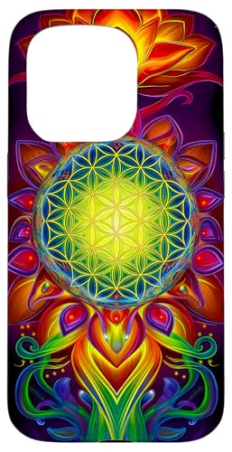 Abstrakte Heilige Geometrie Blume des Lebens Kunst Hülle für iPhone 15 Pro Abstrakte Heilige Geometrie Blume des Lebens Kunst Hülle für iPhone 15 Pro von Amazing Pattern Design Accessories by AiMaginarium