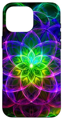 Abstrakte Heilige Geometrie Blume des Lebens Kunst Hülle für iPhone 16 Pro Max Abstrakte Heilige Geometrie Blume des Lebens Kunst Hülle für iPhone 16 Pro Max von Amazing Pattern Design Accessories by AiMaginarium