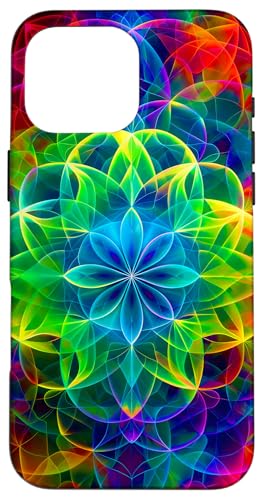 Abstrakte Heilige Geometrie Blume des Lebens Kunst Hülle für iPhone 16 Pro Max Abstrakte Heilige Geometrie Blume des Lebens Kunst Hülle für iPhone 16 Pro Max von Amazing Pattern Design Accessories by AiMaginarium