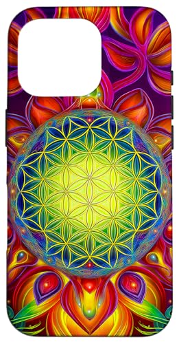 Abstrakte Heilige Geometrie Blume des Lebens Kunst Hülle für iPhone 16 Pro Abstrakte Heilige Geometrie Blume des Lebens Kunst Hülle für iPhone 16 Pro von Amazing Pattern Design Accessories by AiMaginarium