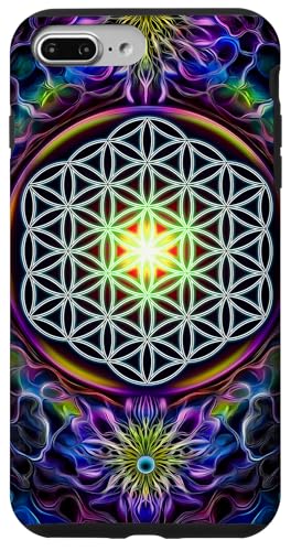 Abstrakte Heilige Geometrie Blume des Lebens Kunst Hülle für iPhone 7 Plus/8 Plus Abstrakte Heilige Geometrie Blume des Lebens Kunst Hülle für iPhone 7 Plus/8 Plus von Amazing Pattern Design Accessories by AiMaginarium