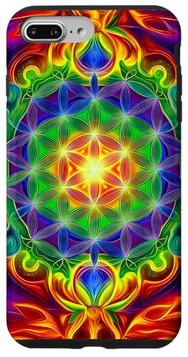 Abstrakte Heilige Geometrie Blume des Lebens Kunst Hülle für iPhone 7 Plus/8 Plus Abstrakte Heilige Geometrie Blume des Lebens Kunst Hülle für iPhone 7 Plus/8 Plus von Amazing Pattern Design Accessories by AiMaginarium