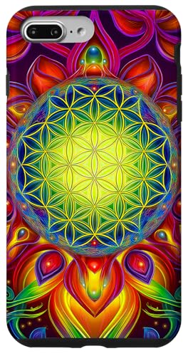 Abstrakte Heilige Geometrie Blume des Lebens Kunst Hülle für iPhone 7 Plus/8 Plus Abstrakte Heilige Geometrie Blume des Lebens Kunst Hülle für iPhone 7 Plus/8 Plus von Amazing Pattern Design Accessories by AiMaginarium