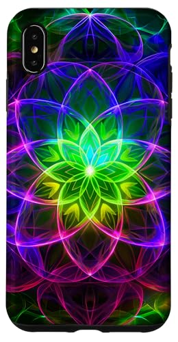 Abstrakte Heilige Geometrie Blume des Lebens Kunst Hülle für iPhone XS Max Abstrakte Heilige Geometrie Blume des Lebens Kunst Hülle für iPhone XS Max von Amazing Pattern Design Accessories by AiMaginarium