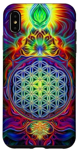 Abstrakte Heilige Geometrie Blume des Lebens Kunst Hülle für iPhone XS Max Abstrakte Heilige Geometrie Blume des Lebens Kunst Hülle für iPhone XS Max von Amazing Pattern Design Accessories by AiMaginarium