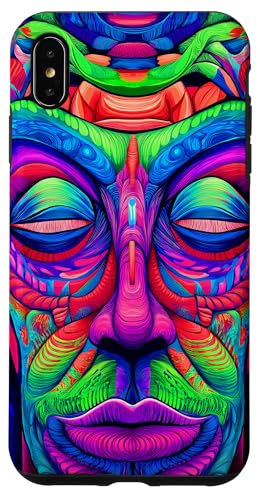 Abstraktes trippy psychedelisches Linienkunstmuster Hülle für iPhone XS Max Abstraktes trippy psychedelisches Linienkunstmuster Hülle für iPhone XS Max von Amazing Pattern Design Accessories by AiMaginarium