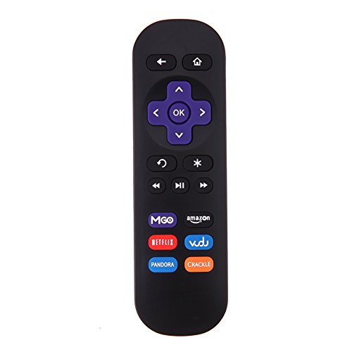 Amazingdeal365 Ersatz-Fernbedienung für ROKU 1/2/3/4 LT HD XD XS von Amazingdeal365