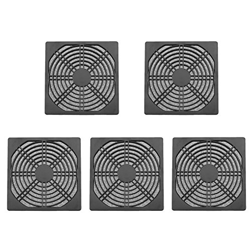 amazingdeal365 PC Fall Fan Staubdicht Net Grill Schutzfolie Cover schwarz Kunststoff Maße 126 x 126 x 10 mm für PC Computer 5 pcs amazingdeal365 PC Fall Fan Staubdicht Net Grill Schutzfolie Cover schwarz Kunststoff Maße 126 x 126 x 10 mm für PC Computer 5 pcs von Amazingdeal365