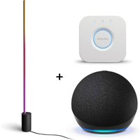 Philips Hue Gradient Signe Stehleuchte + Bridge + Echo Dot Philips Hue Gradient Signe Stehleuchte + Bridge + Echo Dot von Amazon, Philips Hue