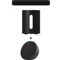 Sonos Beam Gen. 2 + Sub Mini + Amazon Echo Pop Sonos Beam Gen. 2 + Sub Mini + Amazon Echo Pop von Amazon, Sonos