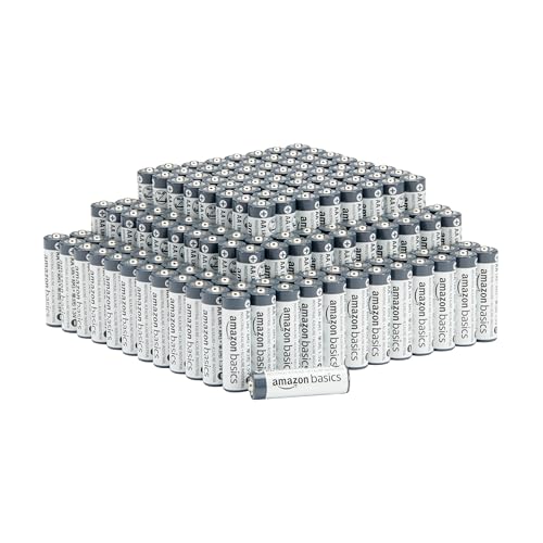 Amazon Basics AA- Alkali-Batterien, 1,5 V, 5 Jahre lagerfähig, 150 Stück von Amazon Basics
