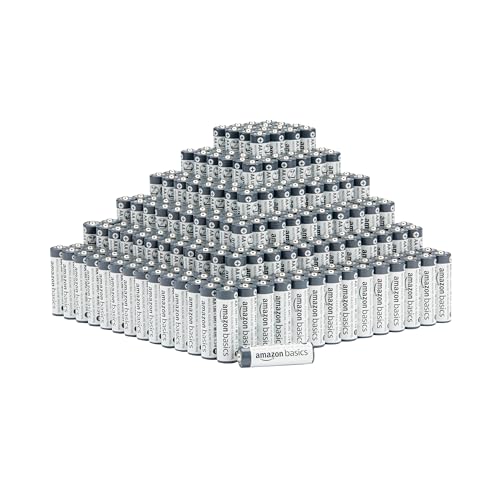 Amazon Basics AA- Alkali-Batterien, 1,5 V, 5 Jahre lagerfähig, 300 Stück von Amazon Basics