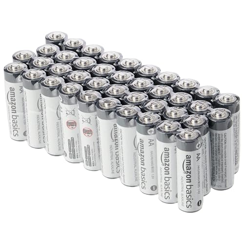 Amazon Basics AA Industrie alkaline batterien, 40 Stück von Amazon Basics