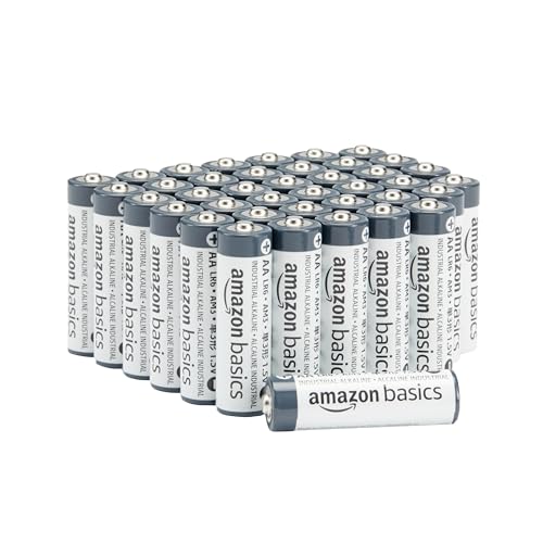 Amazon Basics AA- Alkali-Batterien, 1,5 V, 5 Jahre lagerfähig, 40 Stück von Amazon Basics