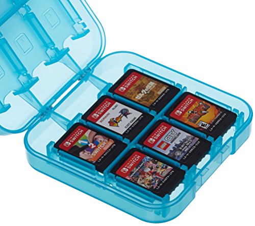 Amazon Basics Aufbewahrungsbox für Spiele der Nintendo Switch - Blau Amazon Basics Aufbewahrungsbox für Spiele der Nintendo Switch - Blau von Amazon Basics