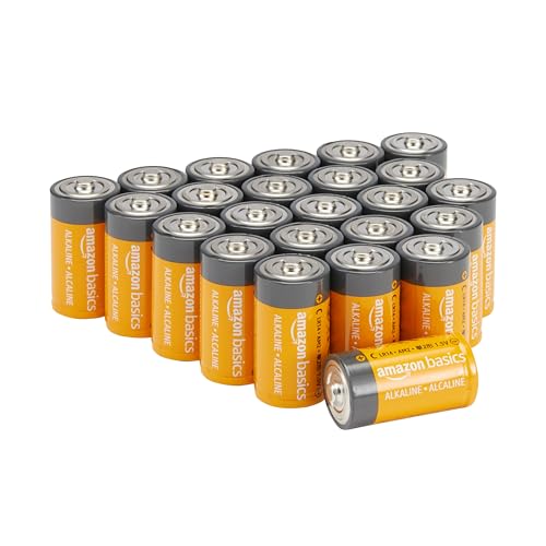 Amazon Basics Everyday Alkalibatterien, Typ C, 24 Stück von Amazon Basics