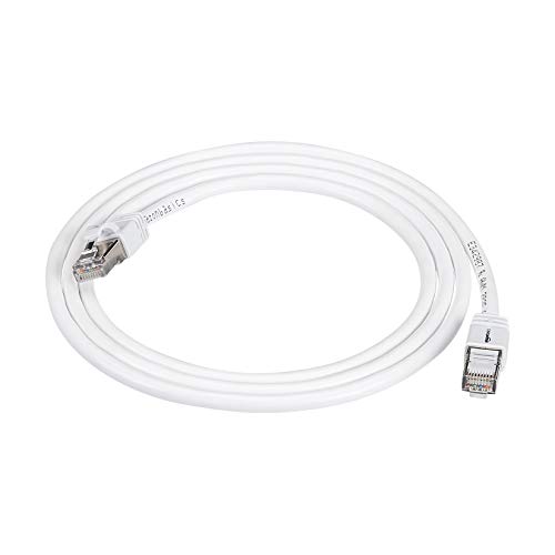 Amazon Basics High-Speed-Patchkabel, RJ45 Cat7, Gigabit-Ethernet, 1 Stück, weiß, 1.5 m Amazon Basics High-Speed-Patchkabel, RJ45 Cat7, Gigabit-Ethernet, 1 Stück, weiß, 1.5 m von Amazon Basics