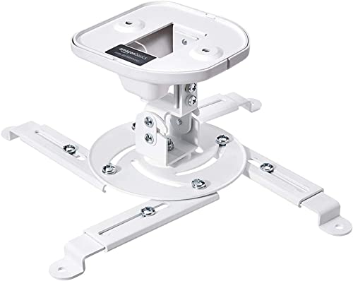 Amazon Basics Neigbare Projektor-Halterung für die Decke/Wand, Traglast: 15 kg, Weiß Amazon Basics Neigbare Projektor-Halterung für die Decke/Wand, Traglast: 15 kg, Weiß von Amazon Basics