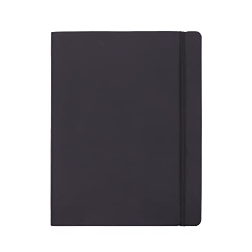 Amazon Basics Notizbuch, nicht liniert, Softcover, XL-Format, 25 x 20 cm, Schwarz Amazon Basics Notizbuch, nicht liniert, Softcover, XL-Format, 25 x 20 cm, Schwarz von Amazon Basics