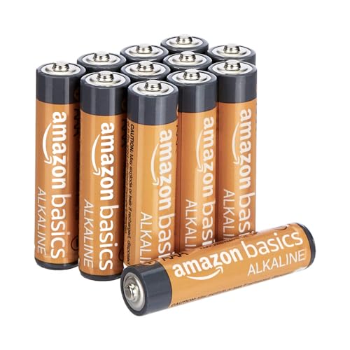 Amazon Basics Performance alkaline Batterien, AAA, 12er-Pack (Design kann von Darstellung abweichen) von Amazon Basics