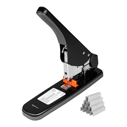 Amazon Basics Profi-Heftgerät, müheloses Heften, 210 Blatt, Schwarz Amazon Basics Profi-Heftgerät, müheloses Heften, 210 Blatt, Schwarz von Amazon Basics