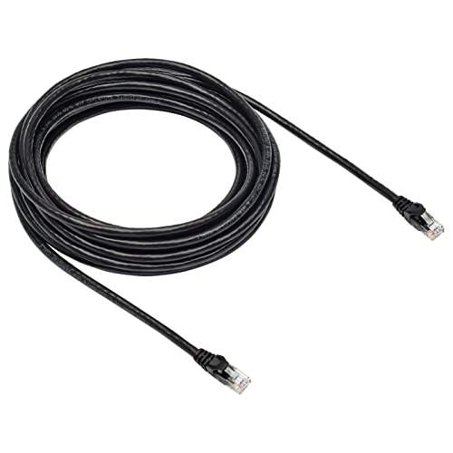 Amazon Basics RJ45 Cat-6 Gigabit Ethernet Patch Internetkabel, 7,6 m, Schwarz Amazon Basics RJ45 Cat-6 Gigabit Ethernet Patch Internetkabel, 7,6 m, Schwarz von Amazon Basics