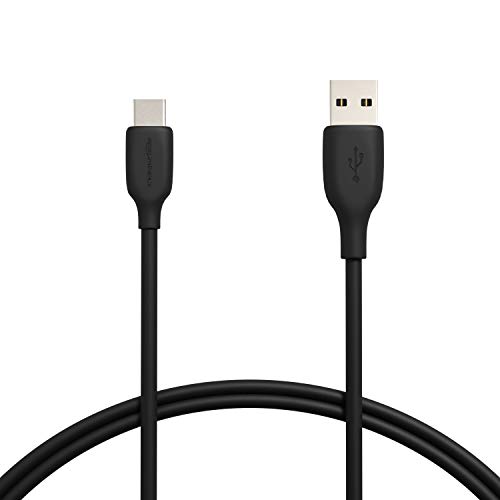 Amazon Basics USB-C-auf-USB-A 2.0 Schnellladekabel, 480 Mbit/s Geschwindigkeit, USB-IF-zertifiziert, für Apple iPhone 16/15, iPad, Samsung Galaxy, Tablets, Laptops, 0.9 m, Schwarz Amazon Basics USB-C-auf-USB-A 2.0 Schnellladekabel, 480 Mbit/s Geschwindigkeit, USB-IF-zertifiziert, für Apple iPhone 16/15, iPad, Samsung Galaxy, Tablets, Laptops, 0.9 m, Schwarz von Amazon Basics