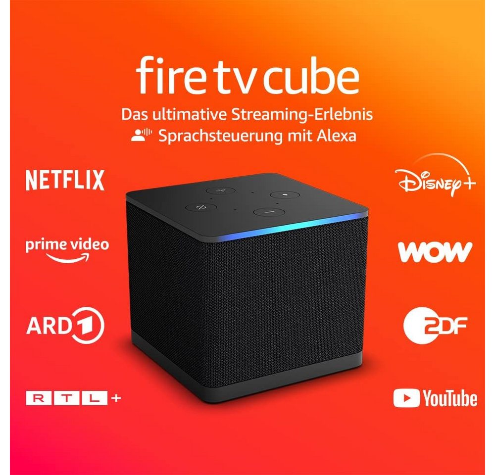 Amazon Basics Streaming Boxen Amazon Fire TV Cube 4K ULTRA HD CUBE von Amazon Basics