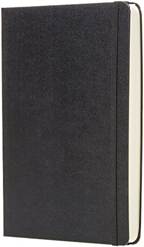 Amazon Basics Tagesplaner und Notizbuch (6 Monate), 14.8cm x 21 cm, fester Einband, Schwarz von Amazon Basics
