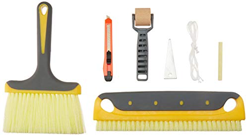 Amazon Basics Tapezier-Set, inklusive Bürsten mit weichen Griffen, 7-teilig Amazon Basics Tapezier-Set, inklusive Bürsten mit weichen Griffen, 7-teilig von Amazon Basics