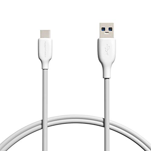 Amazon Basics USB-C 3.1 Generation 2 auf USB-A-Kabel, 0,91 m, Weiß von Amazon Basics