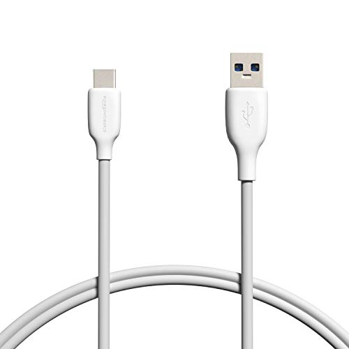 Amazon Basics USB-C 3.1 Generation 2 auf USB-A Kabel, 0,91 m, Weiß Amazon Basics USB-C 3.1 Generation 2 auf USB-A Kabel, 0,91 m, Weiß von Amazon Basics