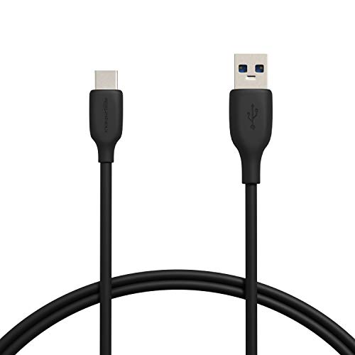 Amazon Basics USB-C 3.1 Generation 2 auf USB-A-Kabel, 0.91 m, Schwarz von Amazon Basics