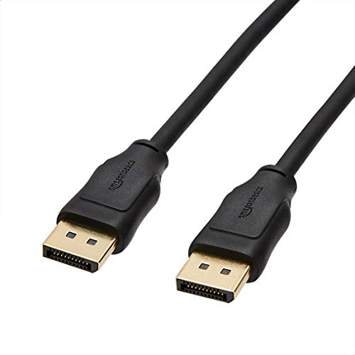 Amazon Basics Verbindungskabel, DisplayPort auf DisplayPort, 3 m, schwarz, Personal Computer Amazon Basics Verbindungskabel, DisplayPort auf DisplayPort, 3 m, schwarz, Personal Computer von Amazon Basics