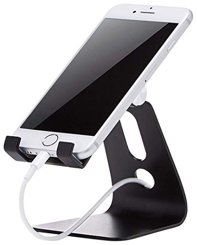 Amazon Basics Verstellbarer Handy-Ständer , Schwarz von Amazon Basics