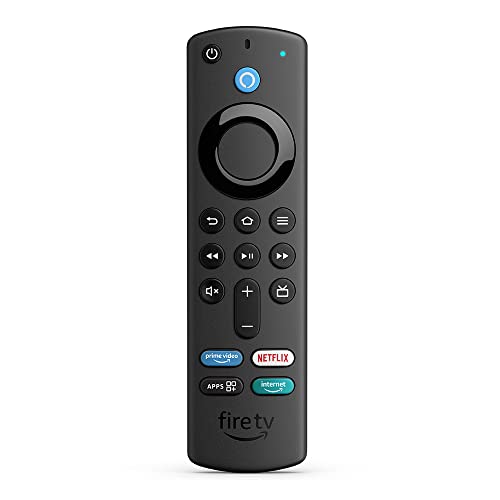 Alexa-Sprachfernbedienung (3. Gen.) für Fire TV, mit TV-Steuerungstasten | Internationale Version | Kompatibles Fire TV-Gerät erforderlich von Amazon