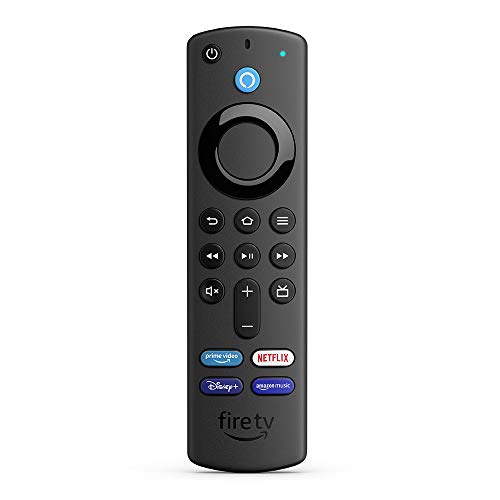 Alexa-Sprachfernbedienung (3. Gen.) für Fire TV, mit TV-Steuerungstasten | Kompatibles Fire TV-Gerät erforderlich | 2021 von Amazon