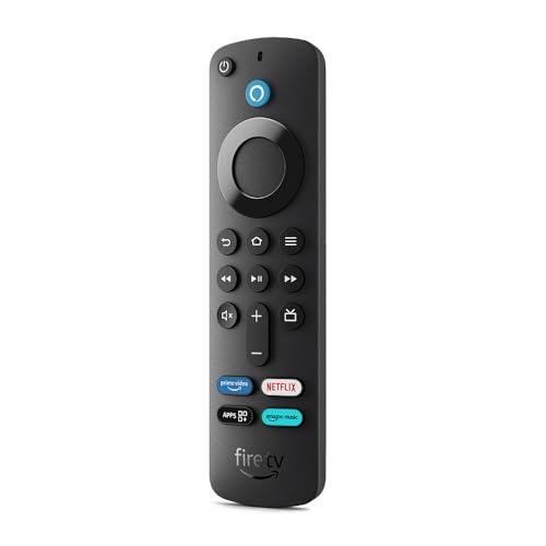 Amazon Alexa-Sprachfernbedienung mit TV-Steuerungstasten, erfordert kompatibles Fire TV-Gerät Amazon Alexa-Sprachfernbedienung mit TV-Steuerungstasten, erfordert kompatibles Fire TV-Gerät von Amazon