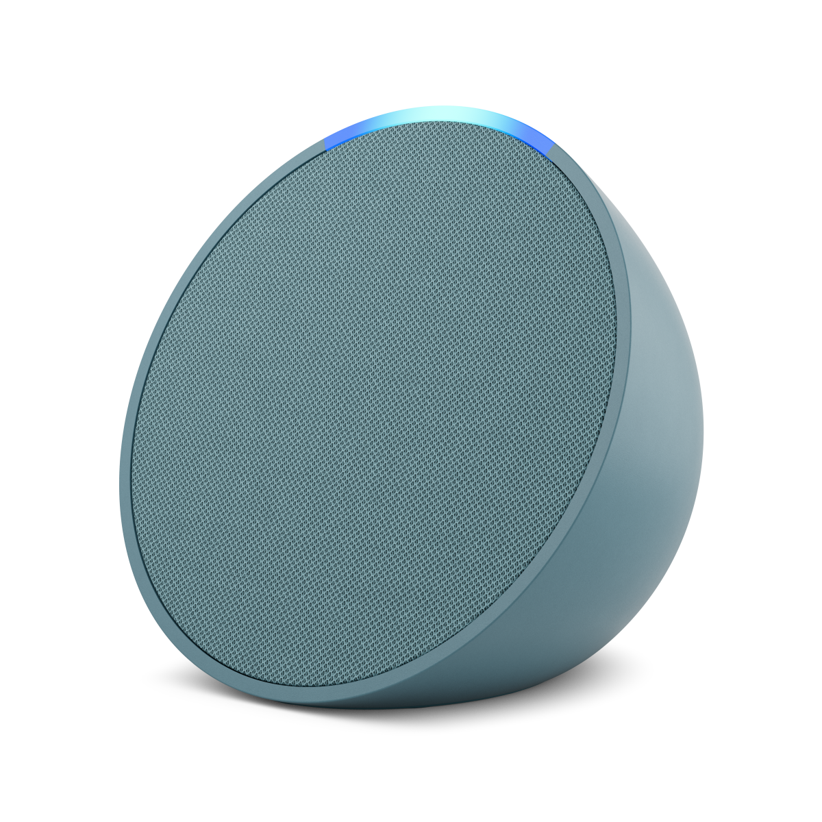 Amazon Echo Pop Blaugrün - Kompakter und smarter Bluetooth-Lautsprecher mit vollwertigem Klang und Alexa von Amazon