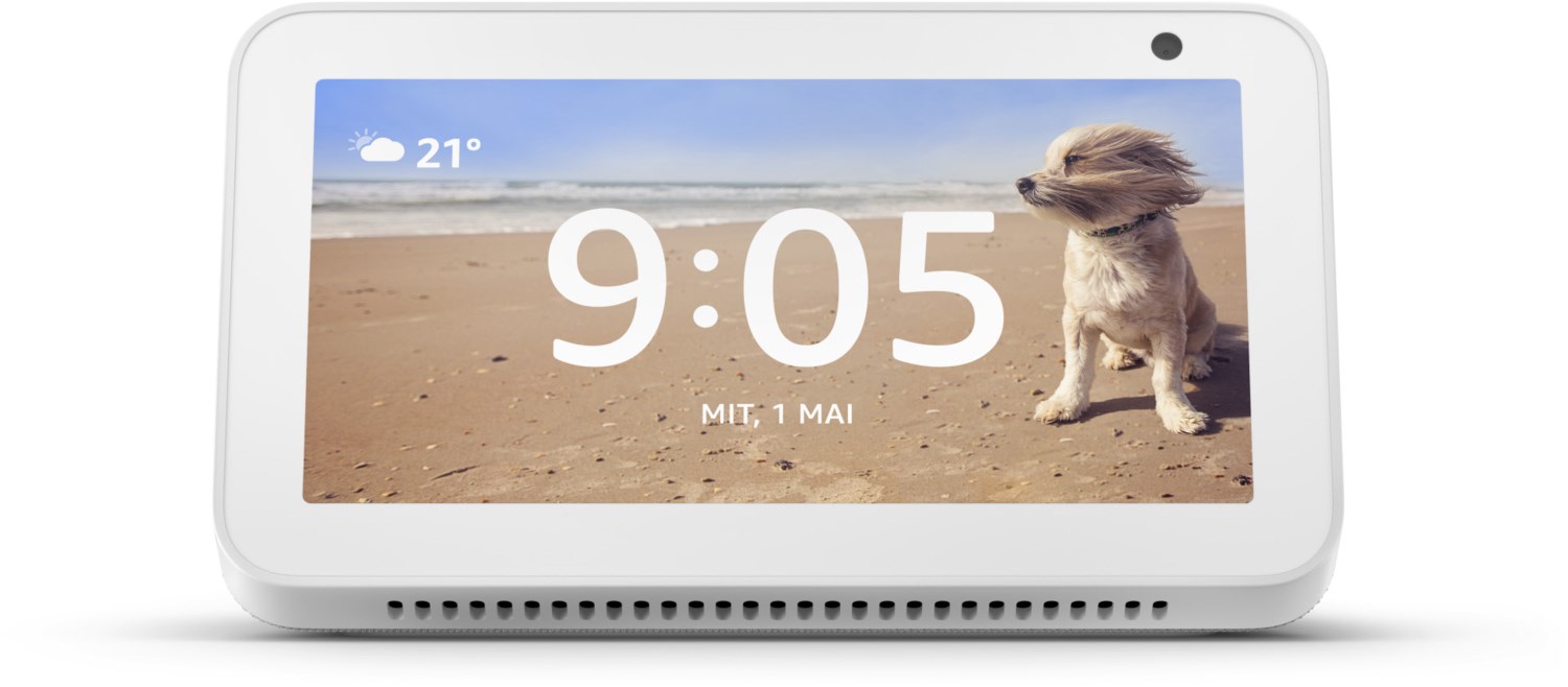 Amazon Echo Show 5 – kompaktes Smart Display mit Alexa, weiß von Amazon
