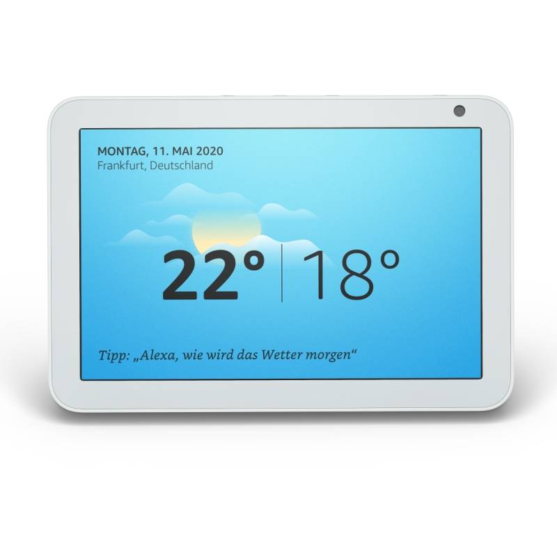 Amazon Echo Show 8, weiß 8" HD Smart Display mit Alexa von Amazon