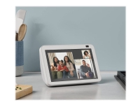Amazon Echo Show 8 (2. Generation) - Smart display - LCD 8 - trådløs - Bluetooth, Wi-Fi - Glacier White von Amazon