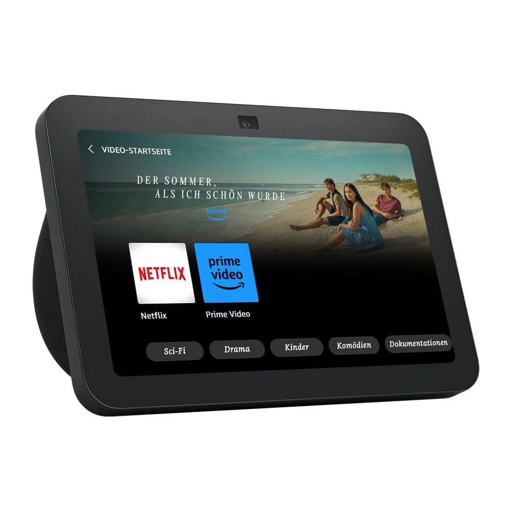 Amazon Echo Show 8 (3. Gen. 2023), anthrazit Smarter HD-Touchscreen mit 3D-Audio, Smart-Home-Hub und Alexa von Amazon