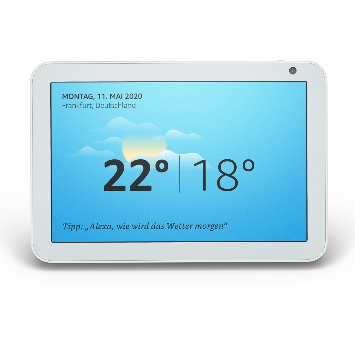 Amazon Echo Show 8 | 8" HD Smart Display mit Alexa - Weiß von Amazon